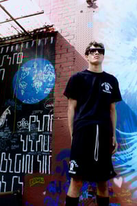 Image 2 of BLACK GIGP$ BALLER SHORTS 