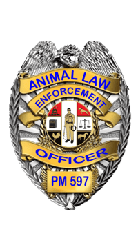 Image 3 of Animal Law Enforcement die cut stickers 