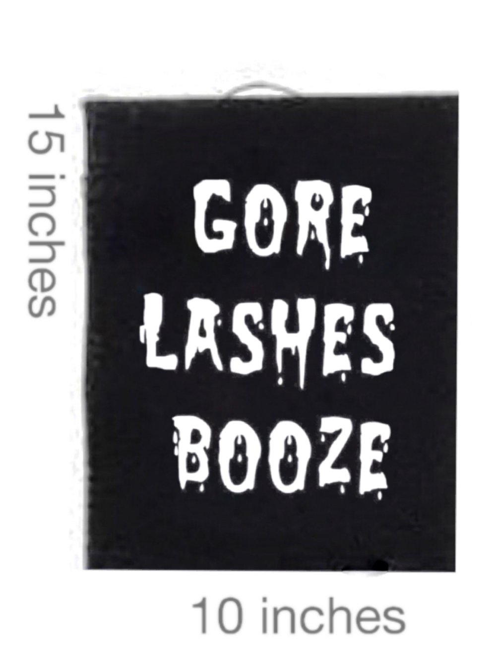 Gore Lashes Booze Patch 