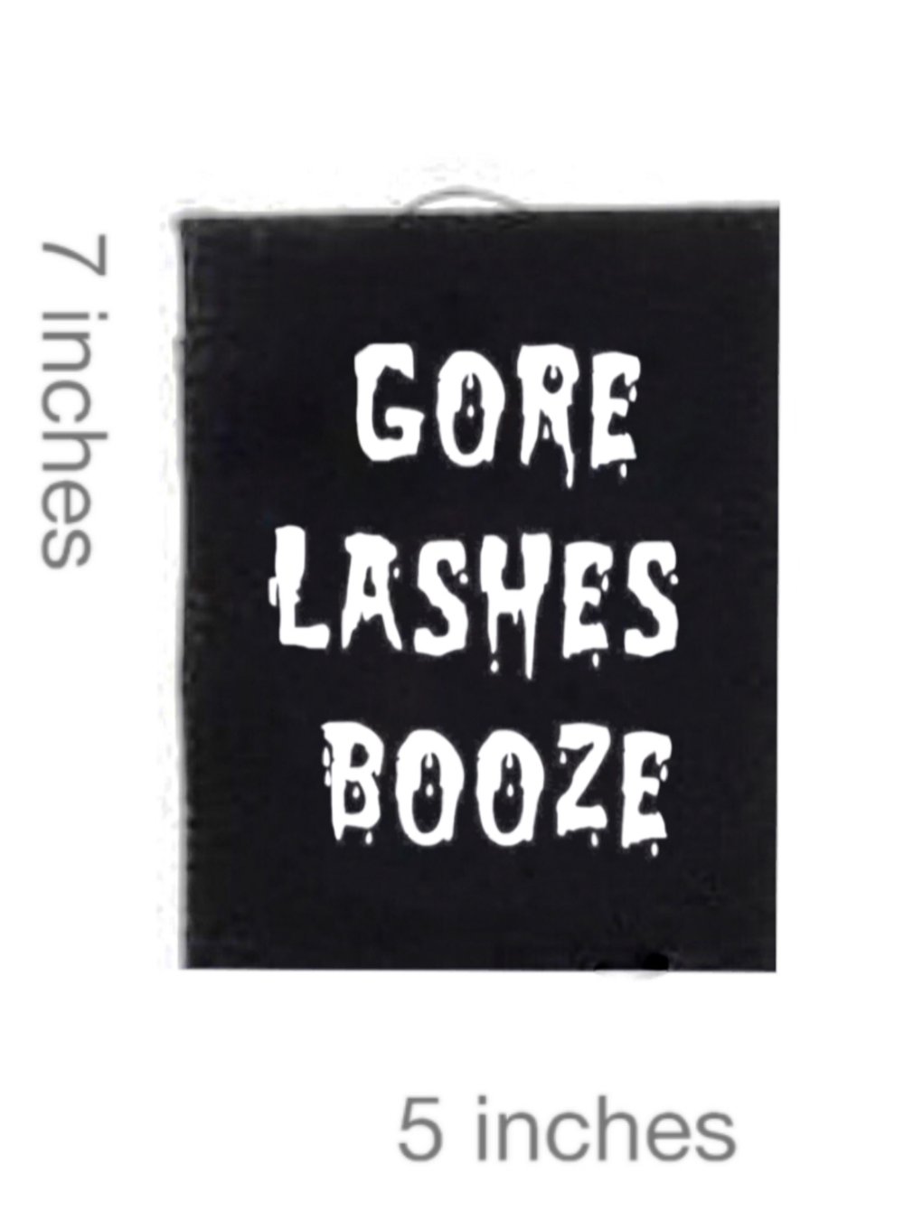 Gore Lashes Booze Patch 