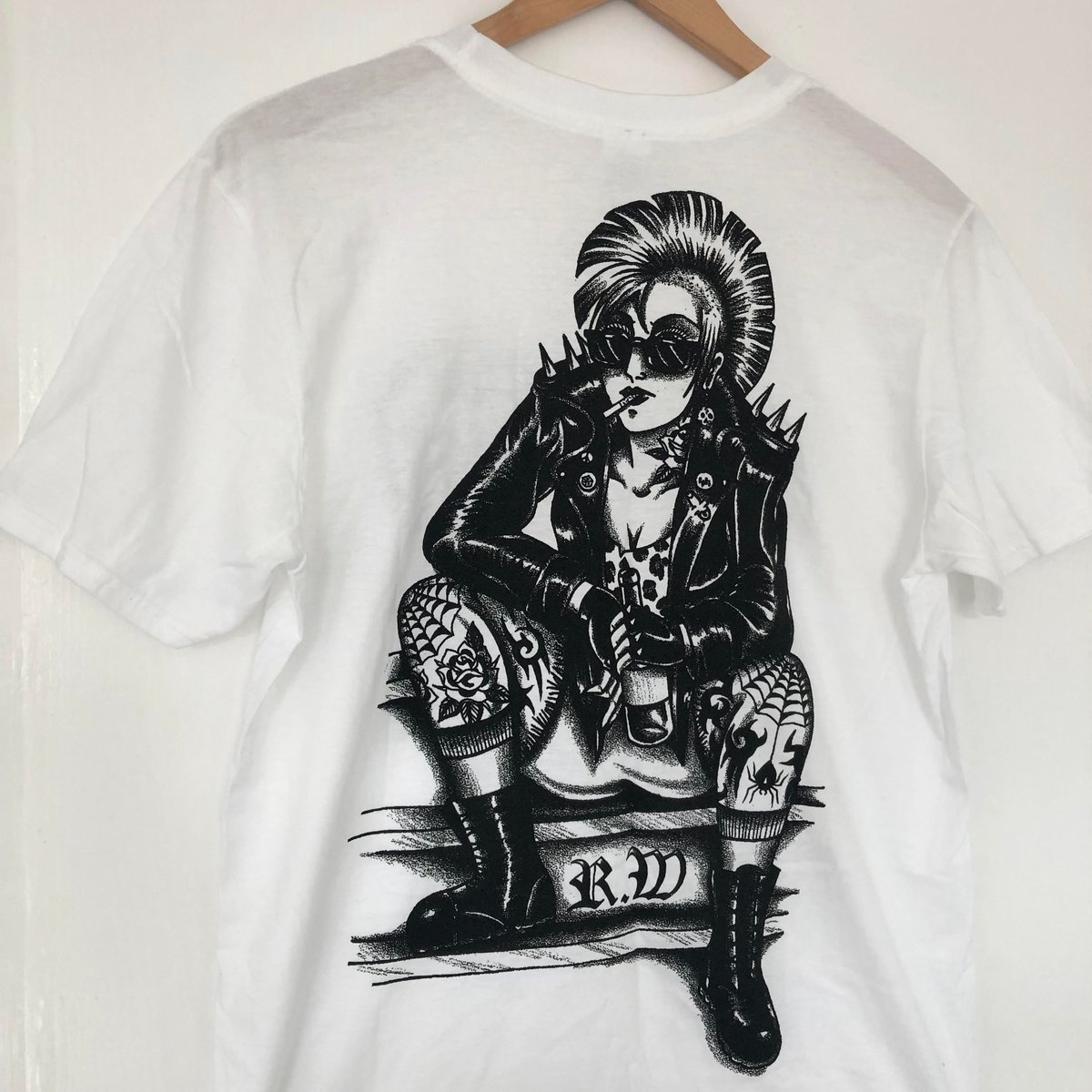 'Punk Girl' tshirt rwhittaker