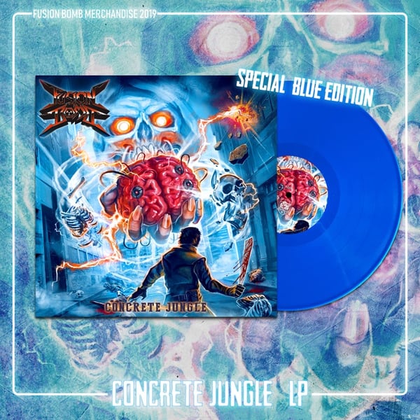Image of Vinyl "Concrete Jungle" (Album 2019) Special BLUE Edition