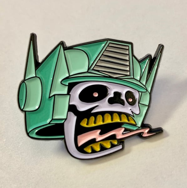 Image of Zombie Optimus pin