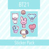 BT21 Sticker Pack