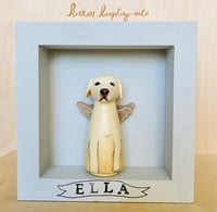 Add On - Wooden Frame for Custom Pet Figurines