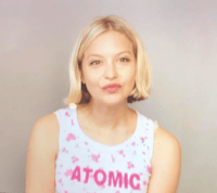 Image 2 of  "ATOMIC" TANK TOP PINK FLORAL Restock pre order for Feb💖