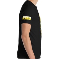 Image 4 of LFS INTERNATIONAL SQUADRON LOGO (DOMINICA) BLACK TEE