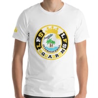Image 2 of LFS INTERNATIONAL SQUADRON LOGO (DOMINICA) WHITE TEE