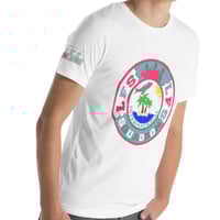Image 4 of LFS INTERNATIONAL SQUADRON LOGO (MIAMI) WHITE TEE