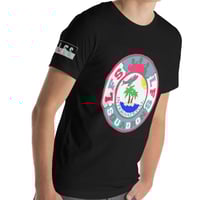 Image 2 of LFS INTERNATIONAL SQUADRON LOGO (MIAMI) BLACK TEE