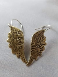 Seraphina earrings (brass)