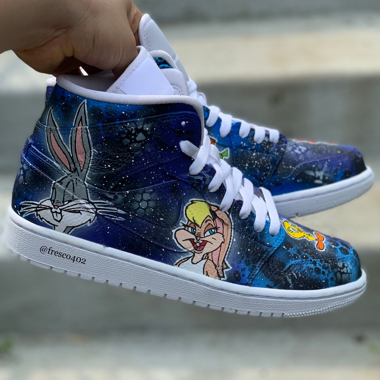 space jam custom shoes