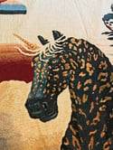 'Night Ride on Acid Beach' woven blanket PREORDER
