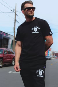 Image 3 of Black GIGP$ Front Back Logo Tee