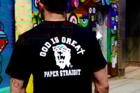 Image 2 of Black GIGP$ Front Back Logo Tee