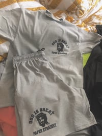 Image 1 of GIGP$ GREY 2 PIECE SHORT SET