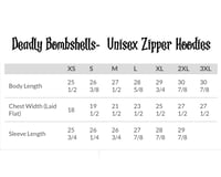 Image 3 of Deadly Bombshells- Unisex Zipper Hoodie 