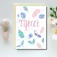 Greeting Card *Merci*