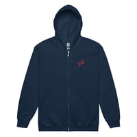 Image 2 of Huff Goon Embroidered Zip Hoodie