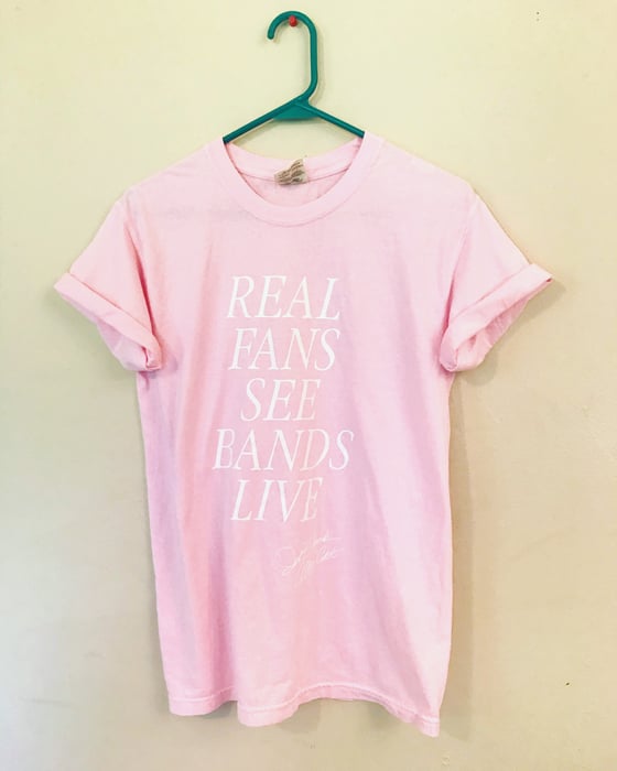 Image of ‘Real Fans’ Pink Edition T 