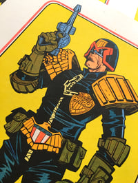 Image 2 of JUDGE DREDD Riso Print
