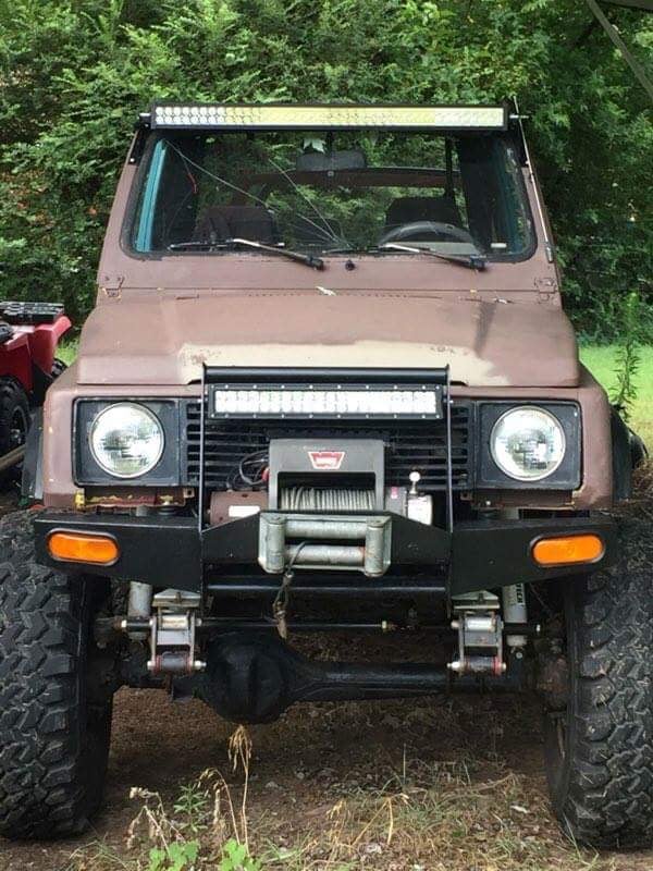 led bar suzuki samurai