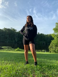 Image 1 of NEW BRAND PRODIGY BLACK SCRIPT HOODIE 