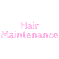 Hair Maintenance 