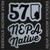 NEPA Native and 570 sticker pack