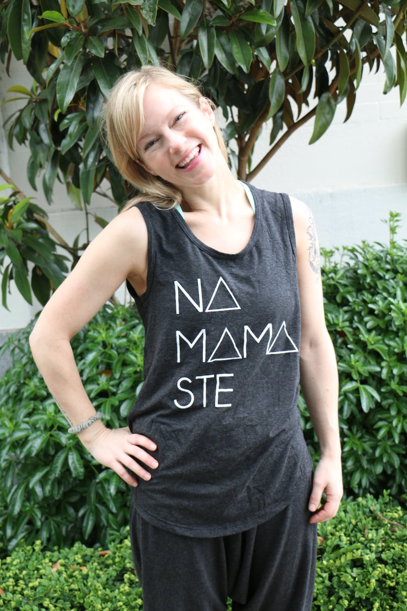 Bamboo Tank Top Long : Namamaste / Karmala Designs