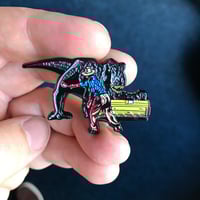 Image 3 of Jurassic Park pin badge (UK only)