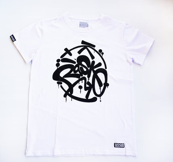 Image of Rasko WHITE T-Shirt Doubleprinted