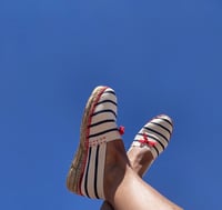 Alpargatas Picaso lazo rojo