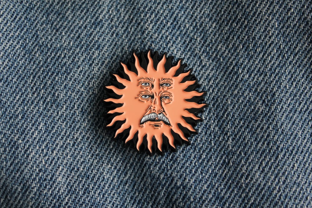 Mr Sun Soft Enamel Pin