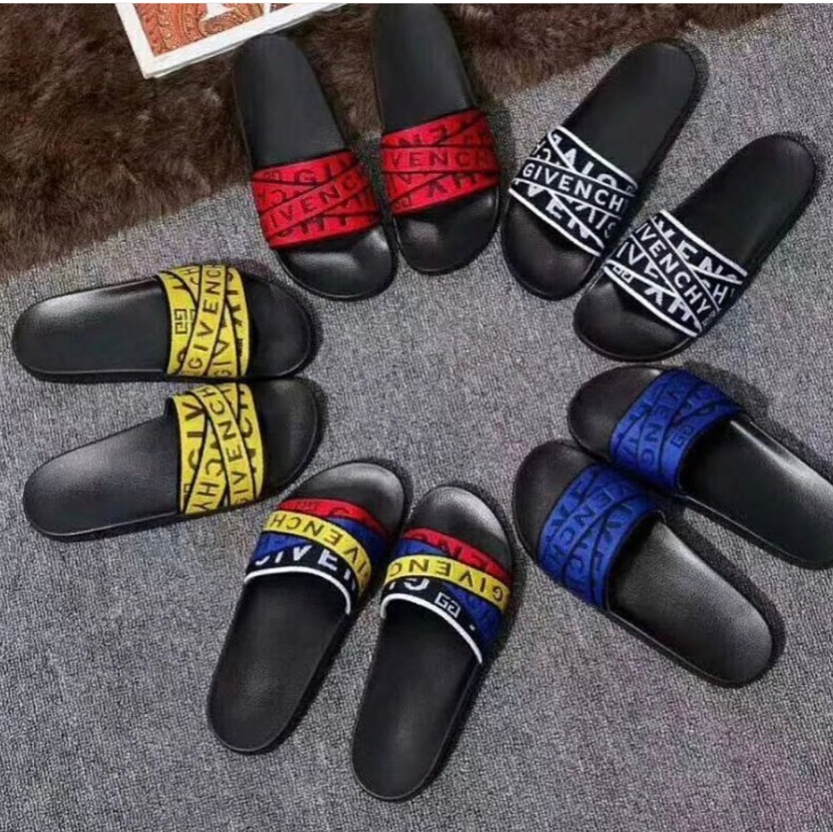 Givenchy Slides | DA HU$$LE