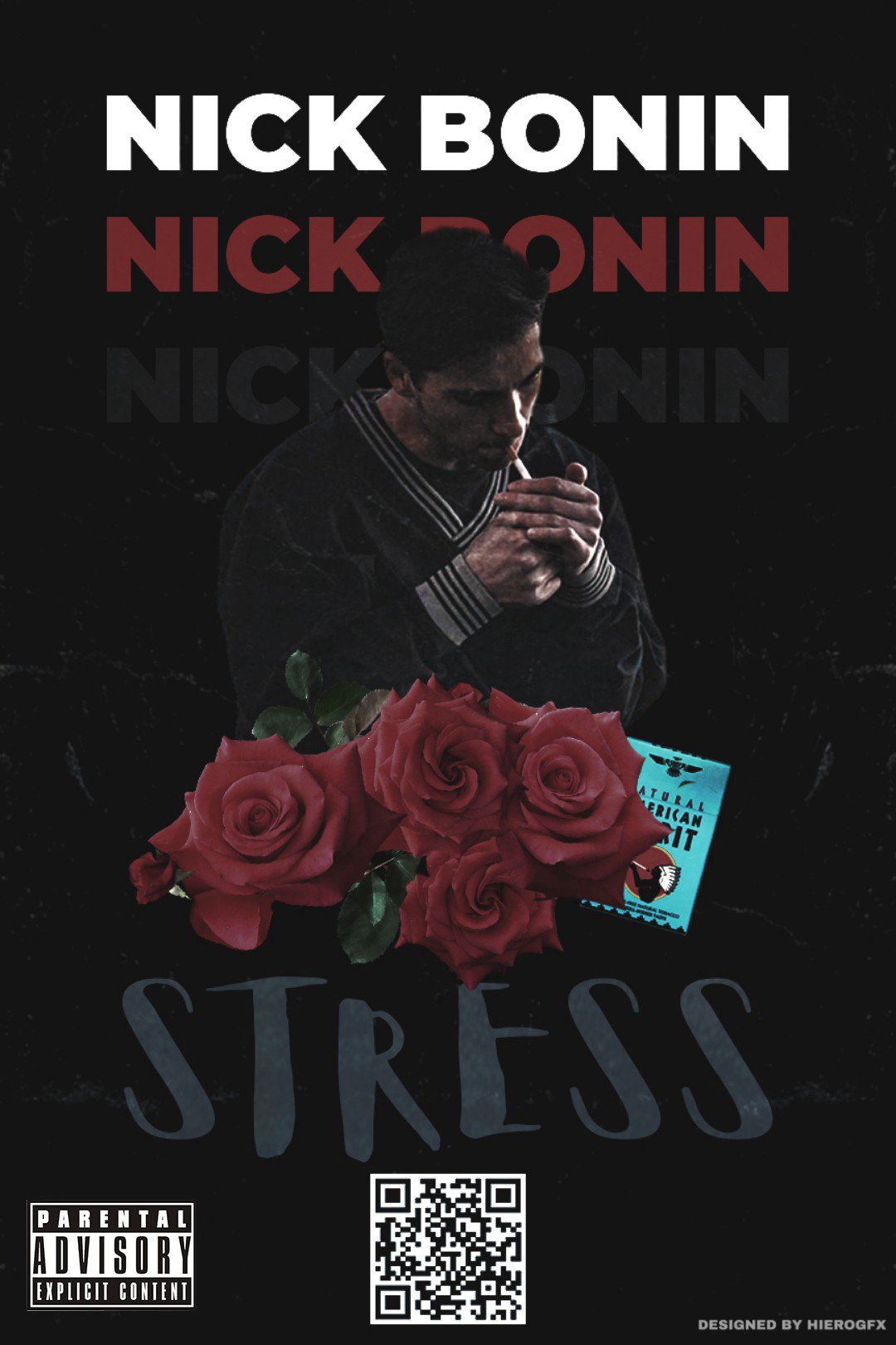 Image of Nick Bonin STRESS Poster