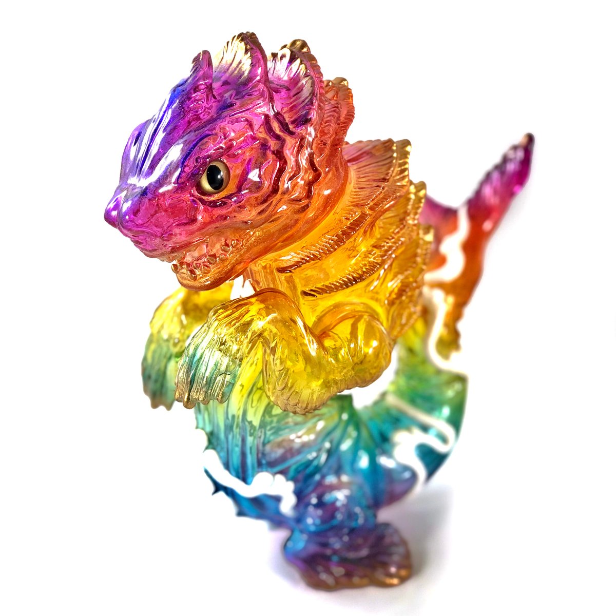 Image of Clear Rainbow Chibi-Kujira & Bake-Zame