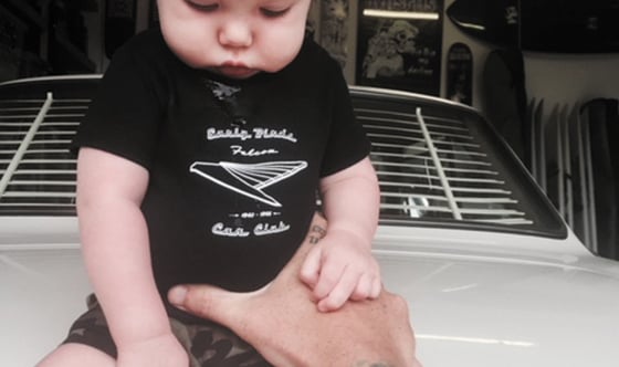 Image of EARLY BIRDS CAR CLUB TEE - KIDS