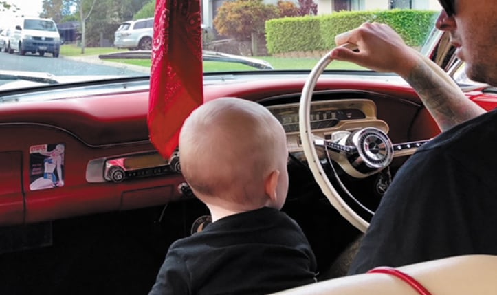 Image of EARLY BIRDS CAR CLUB TEE - KIDS