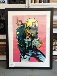 Image 1 of FRAMED ORIGINAL - The Fun starts here 