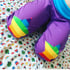 Rainbow Star Knee Patch Joggers Image 3