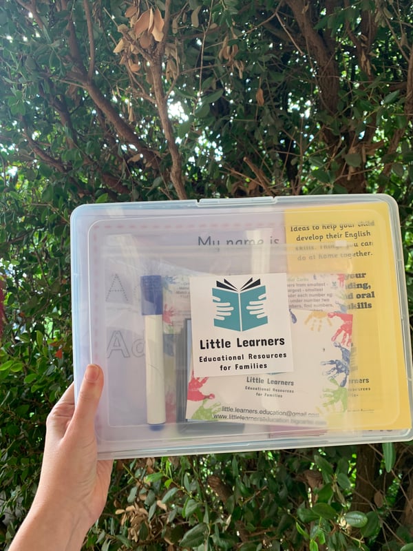 Image of Little Learners Ultimate Learning Pack: Numbers, Letters & Personalised Name activities