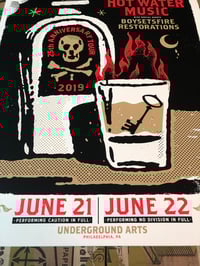 Image 2 of Hot Water Music - 6.21 / 6.22 - AP Poster 18x24