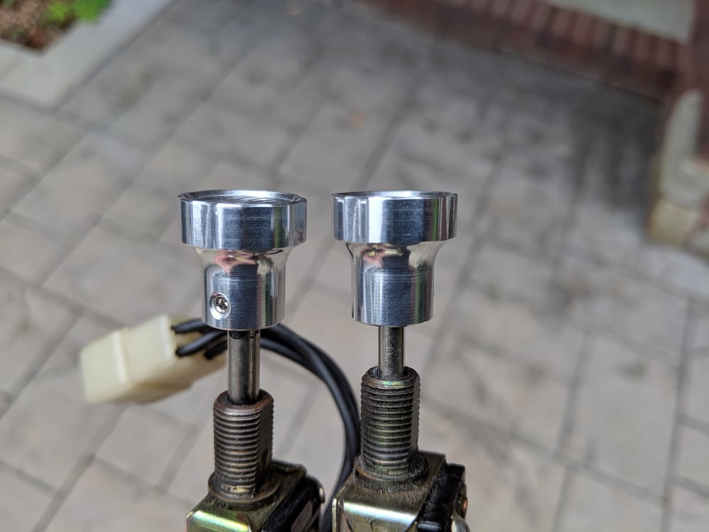 Billet Headlight/wiper switch knob set / MachinedSpeed