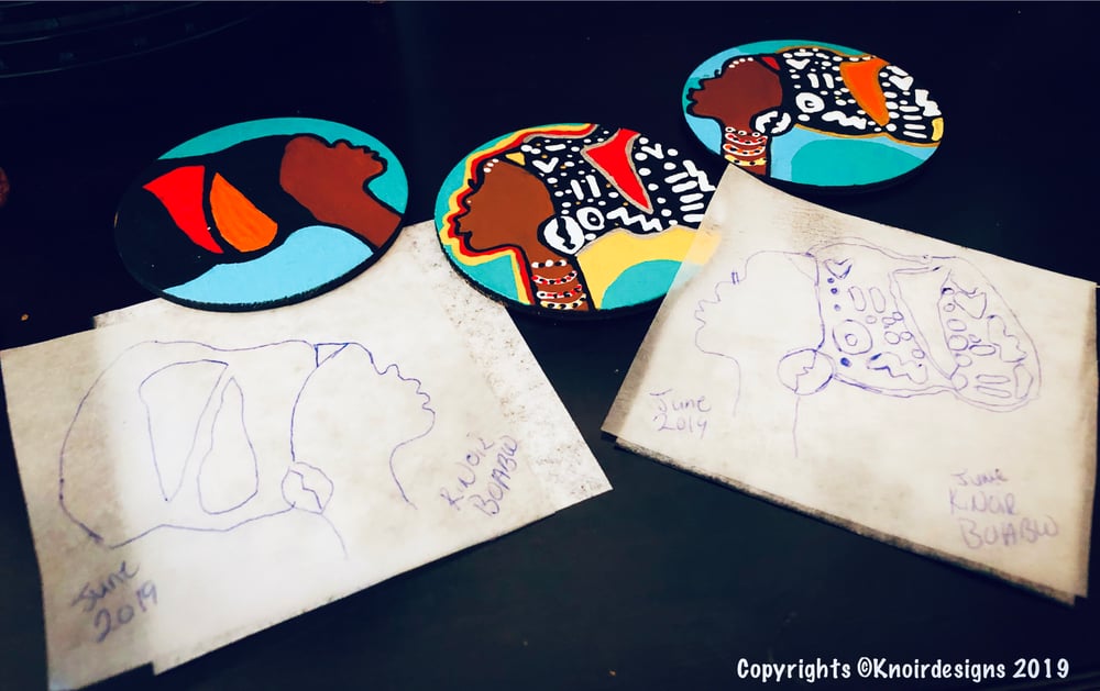 Image of Unity’s African Woman Designs Stencils 