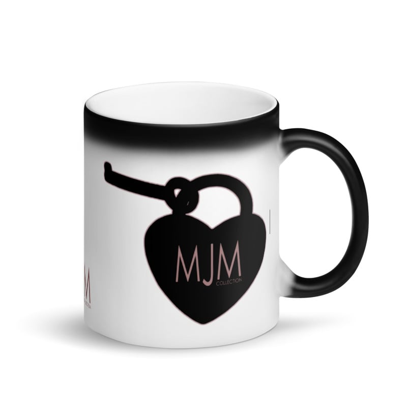 Image of MJM SIGNATURE MUG BLACK RIM