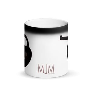 Image of MJM SIGNATURE MUG BLACK RIM