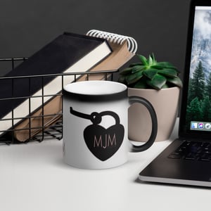 Image of MJM SIGNATURE MUG BLACK RIM