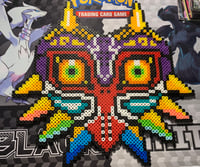 Retro Perler Majora’s Mask wall hanger 11x11