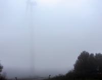  Turbine in the Fog, Tucker County, West Virginia (TCWV4672), 2018